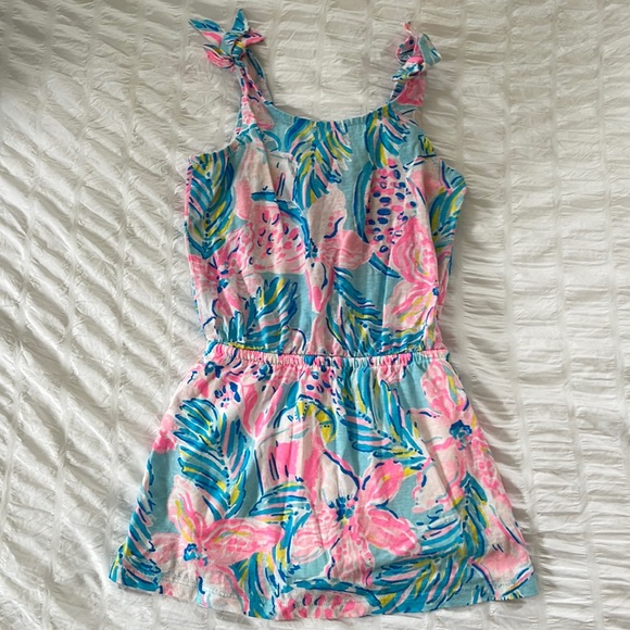 Lilly Pulitzer girls sleeveless romper skort size xs (2-3) - Picture 1 of 3